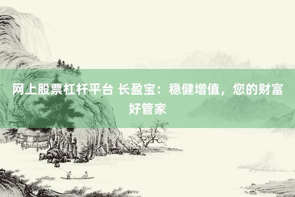 网上股票杠杆平台 长盈宝：稳健增值，您的财富好管家